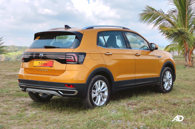 Volkswagen T-Cross rear quarter