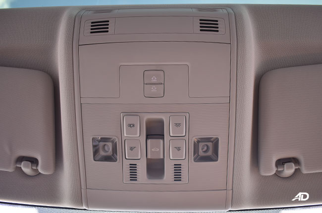 Volkswagen T-cross sun roof controls