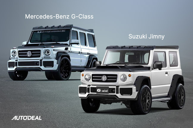 suzuki jimny mercedes-benz G-Class