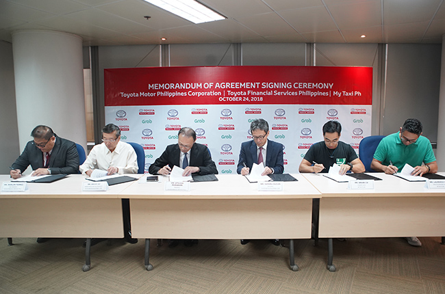 Toyota Grab partnership