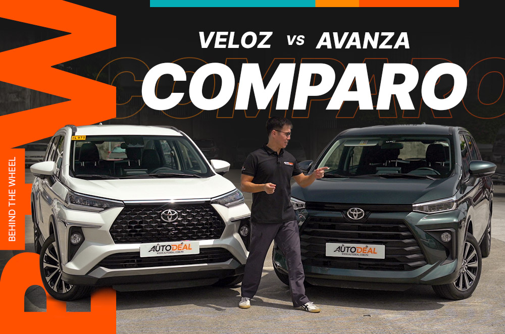2022 Toyota Avanza vs Toyota Veloz Comparo | Behind the Wheel