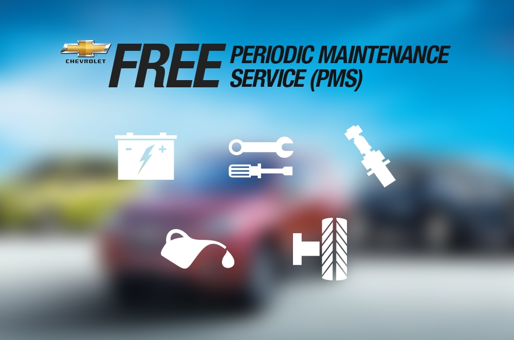 Chevy launch their Free Periodic Maintenance Service Promo!