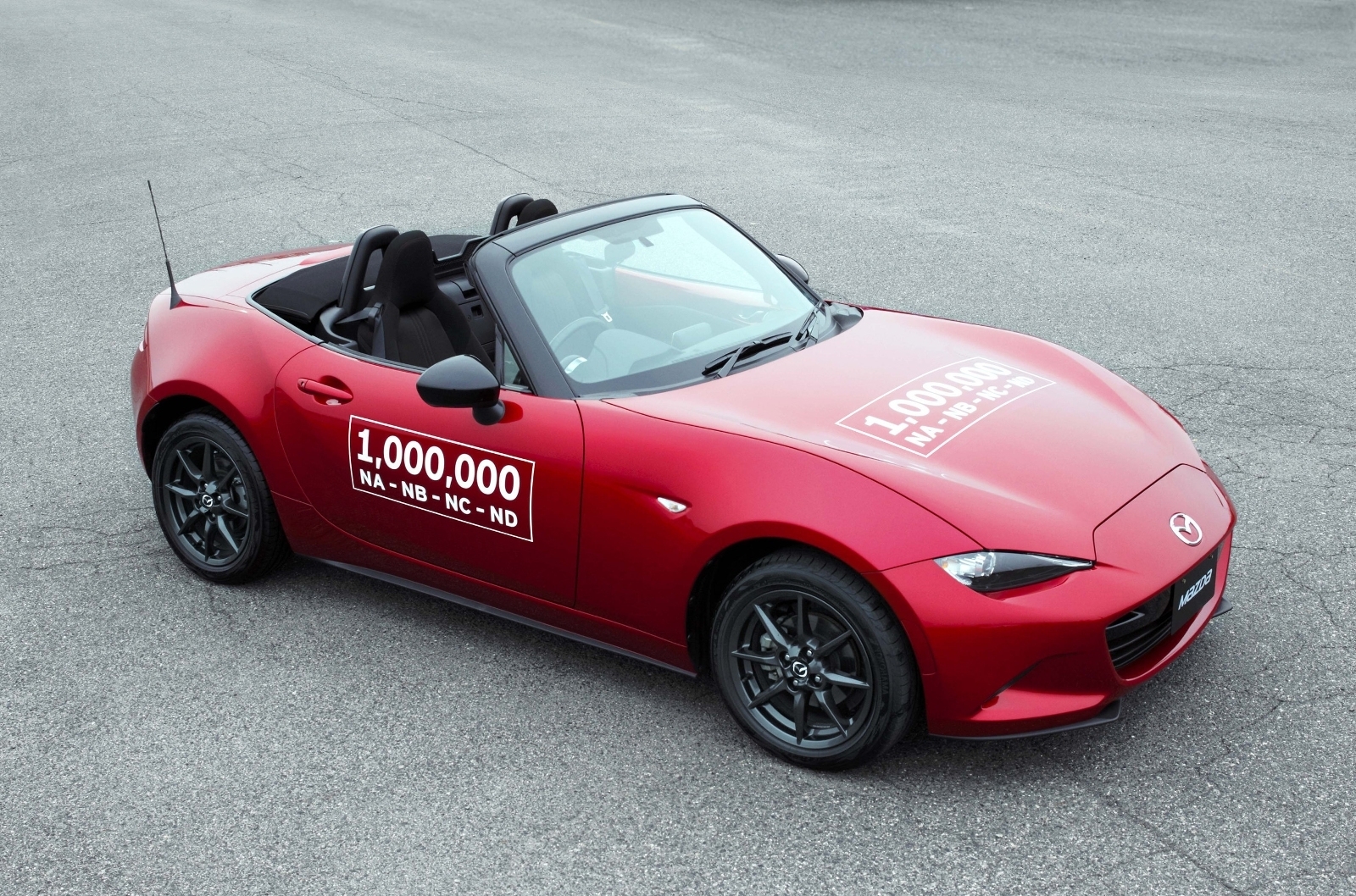 Mazda celebrates 1-millionth Miata MX-5
