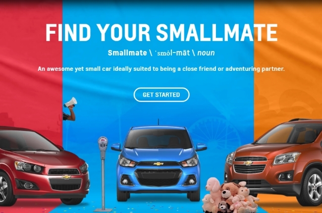 Chevrolet launches new website for Spark, Sonic, and Trax