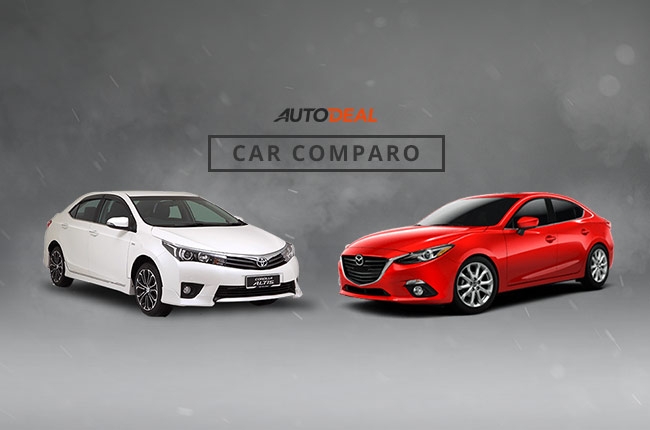 Car Comparo: The Japanese compact sedan showdown, Toyota Altis vs Mazda3