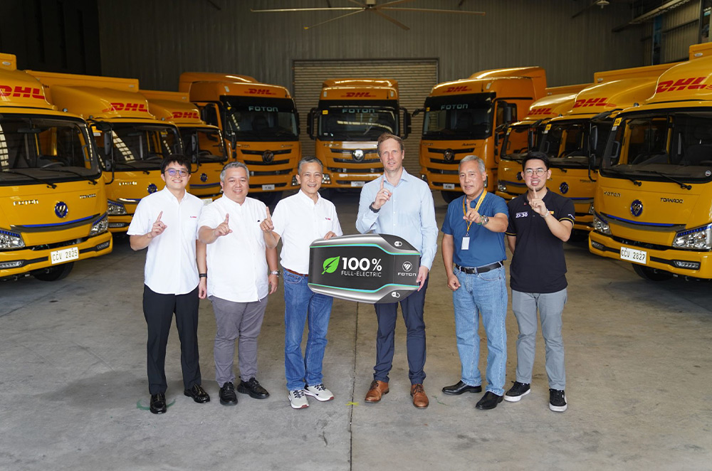 Foton and DHL Summit strengthen partnership with a major 45-unit fleet turnover