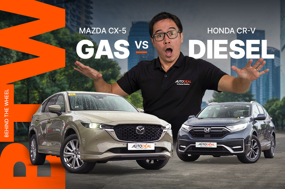 Gas or Diesel Crossover? 2022 Mazda CX-5 AWD Turbo vs Honda CR-V SX DSL