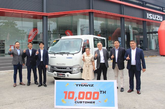 Isuzu Traviz 10,000 units sold Philippines