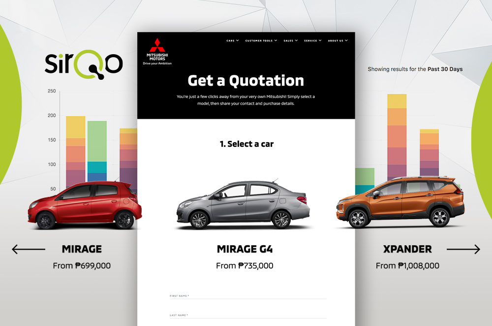 Mitsubishi Philippines partners with SirQo Lead-Management Technology