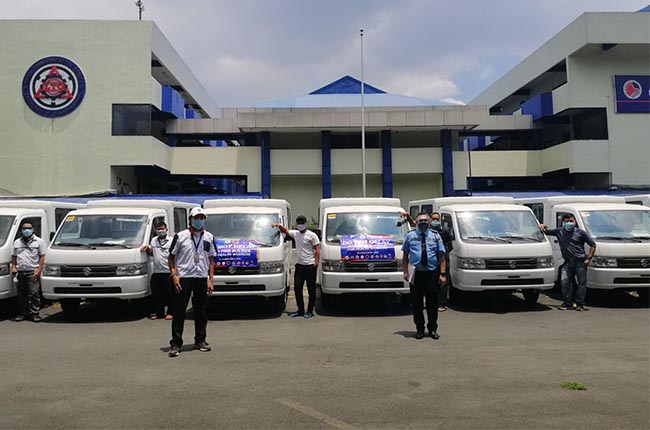 Suzuki lends super carry vehicles to DOTr