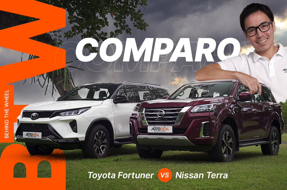 Toyota Fortuner LTD 4x4 vs Nissan Terra VL 4x4 Review | AutoDeal Comparo