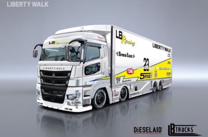 Check out Liberty Walk's Fuso Super Great Concept | TruckDeal