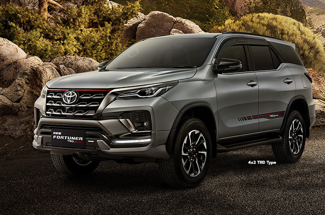  2022  Toyota  Fortuner  TRD Sportivo is now available in 