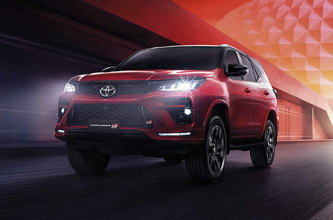 2022 Toyota Fortuner GR Sport made its Thailand debut
