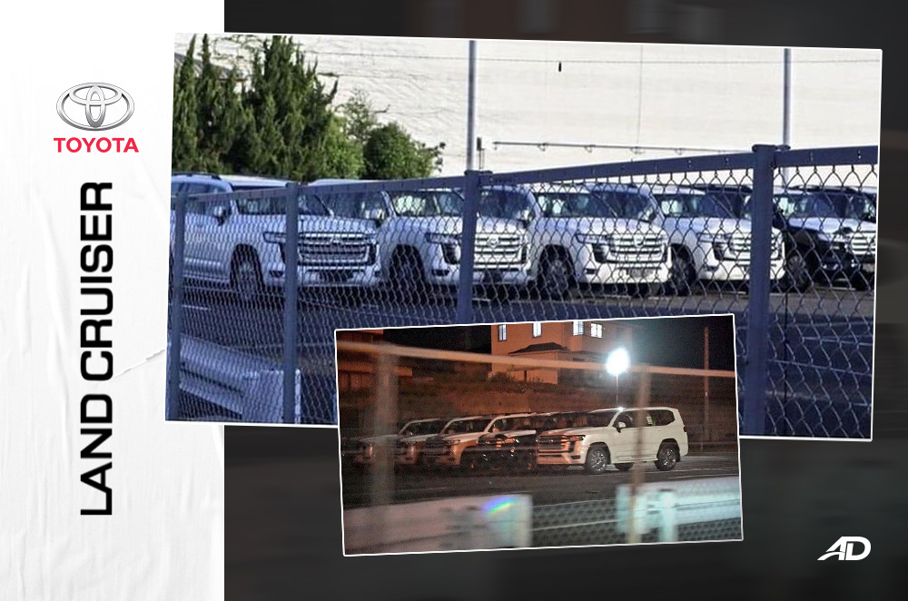 2022 Toyota Land Cruiser spy photo