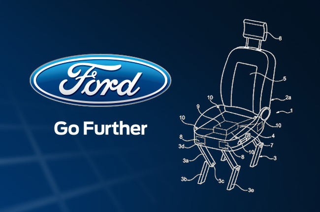 Ford Patent Walking Car Seats