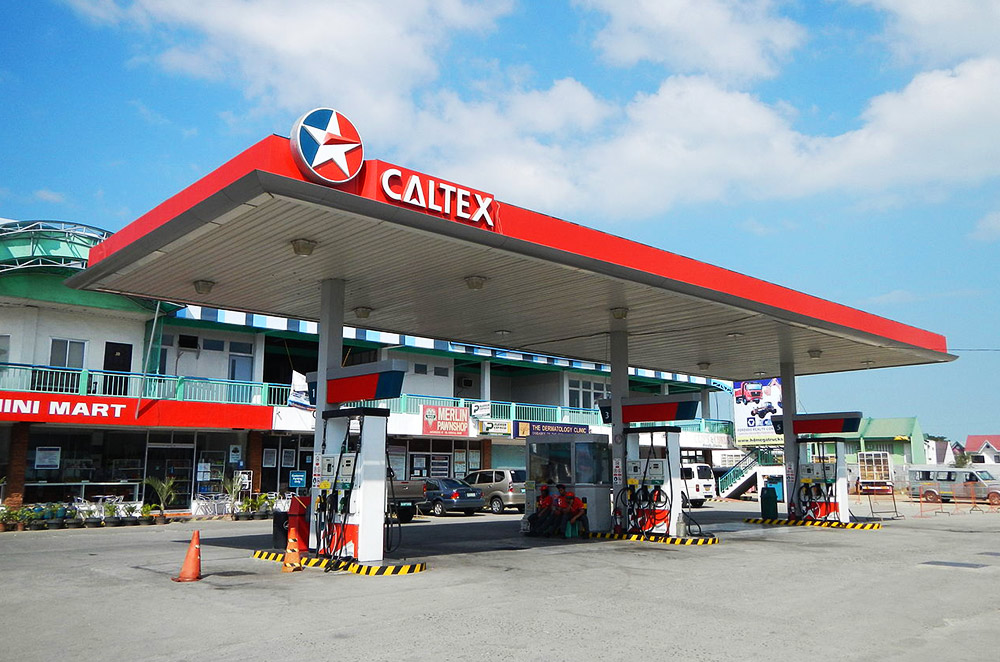 caltex petrol station