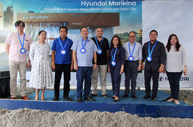 Hyundai Marikina showroom groundbreaking