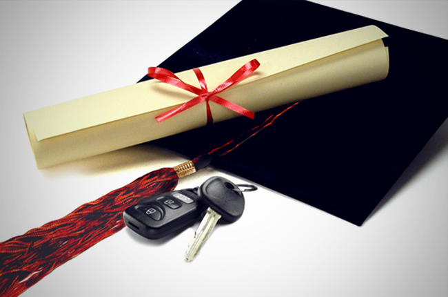 Car graduation gift