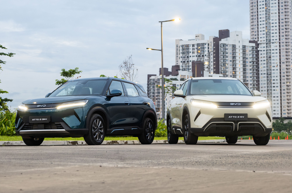 BYD Seal 5 and Atto 2