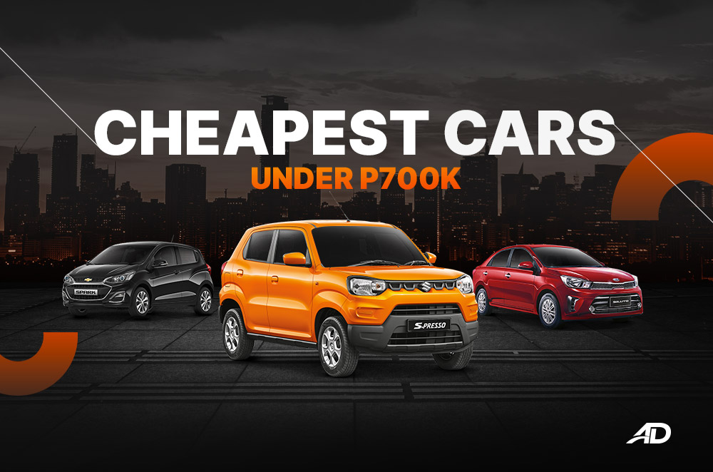 Cheapest cars under P700,000 in the Philippines Autodeal