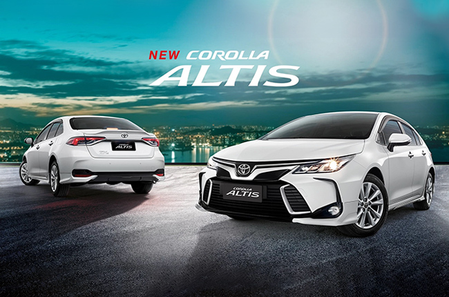 Corolla Altis 2024 Facelift Cover