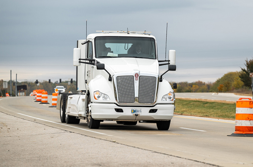 Engineers from Purdue University demonstrate wireless electric truck charging at highway speeds