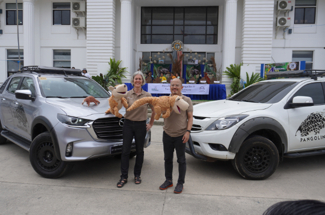 Every BT-50 sold will help support rescue and awareness efforts for the endangered Philippine Pangolin