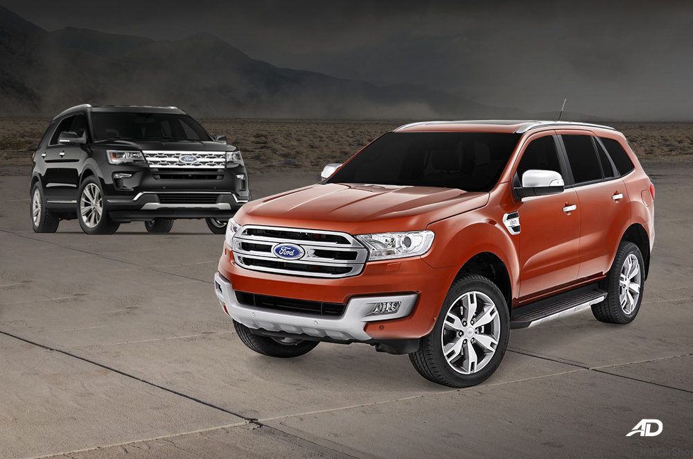 Ford Everest vs. Ford Explorer: What are the differences?