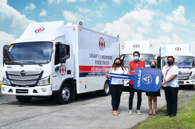 Foton Philippine Red Cross Food Trucks