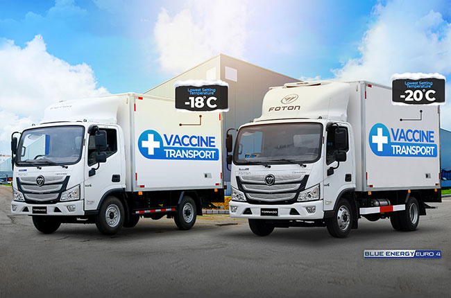 Foton Tornado Vaccine Trucks
