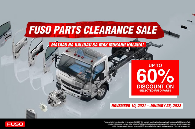 Fuso Clearance Sale 2022