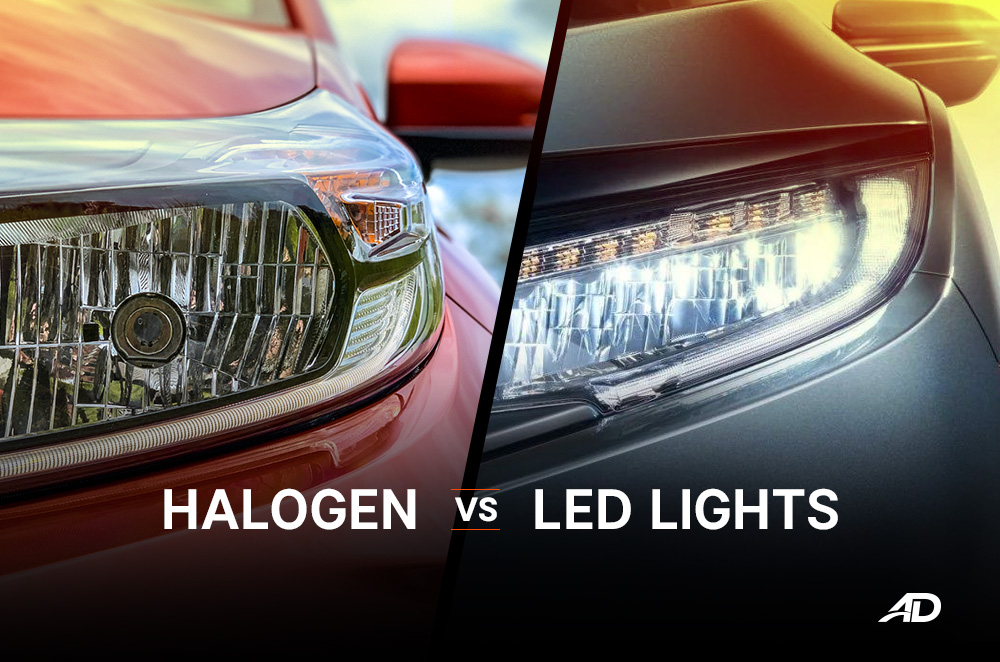 ford edge halogen vs hid headlight