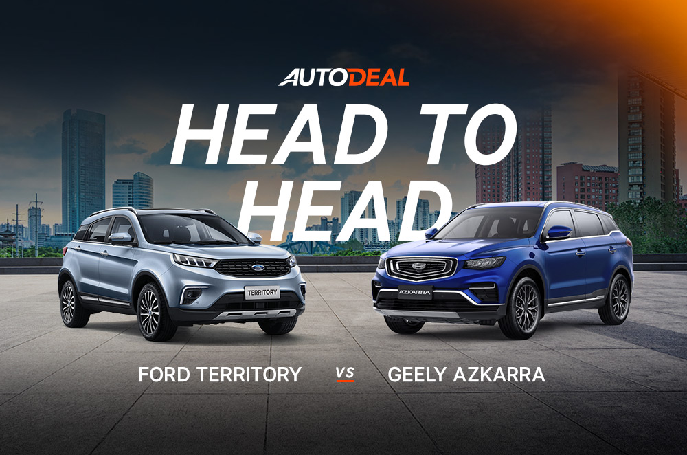 Head to Head: Ford Territory vs Geely Azkarra