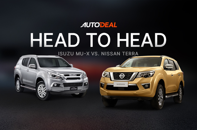 Head-to-Head: Isuzu mu-X vs. Nissan Terra