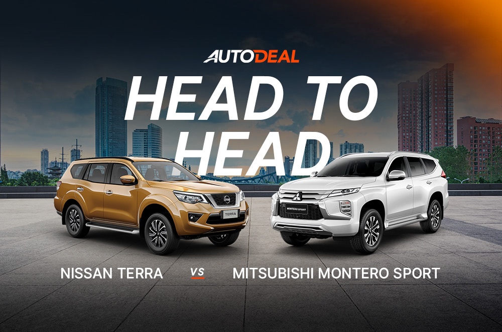 Head to Head: Nissan Terra vs Mitsubishi Montero Sport
