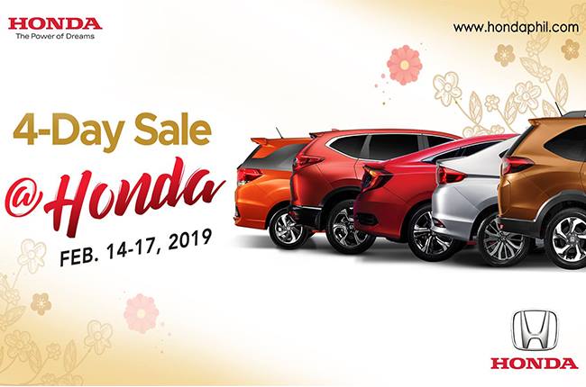 Honda 4-day sale