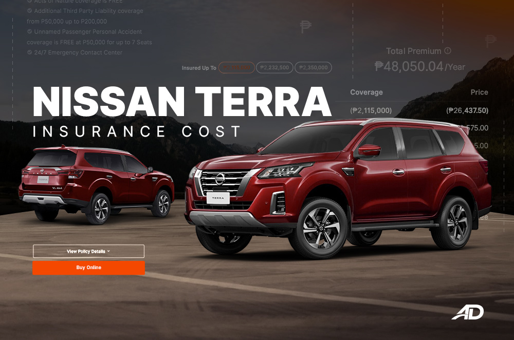 How much does it cost to insure a Nissan Terra