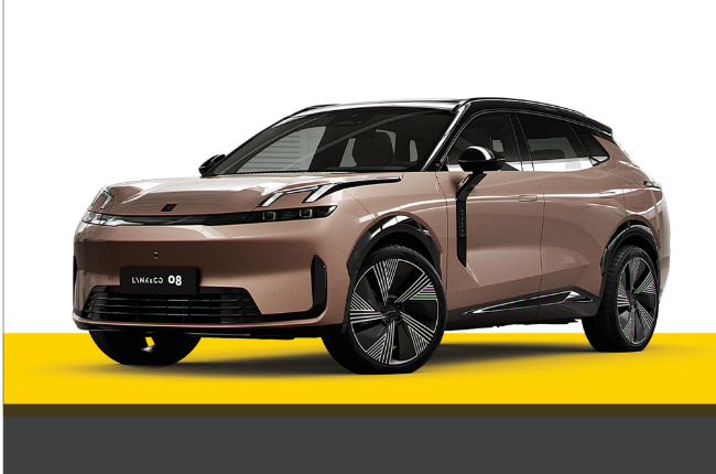 Lynk & Co 08 EM-P earns a 5-star Euro NCAP rating with strong scores in all safety categories.