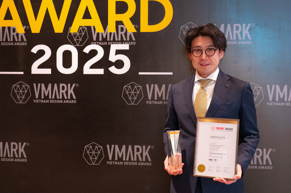Mitsubishi Destinator wins Gold at the 2025 VMARK Vietnam Design Awards and could soon be launched here.