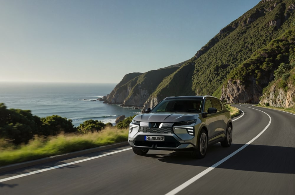 Mitsubishi Eclipse Cross revealed as an EV with 215 hp and 600 km range, sharing parts with the Renault Scenic.