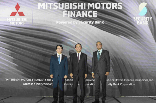 Mitsubishi Motors and Security Bank team up to make car financing easier for Filipino buyers.