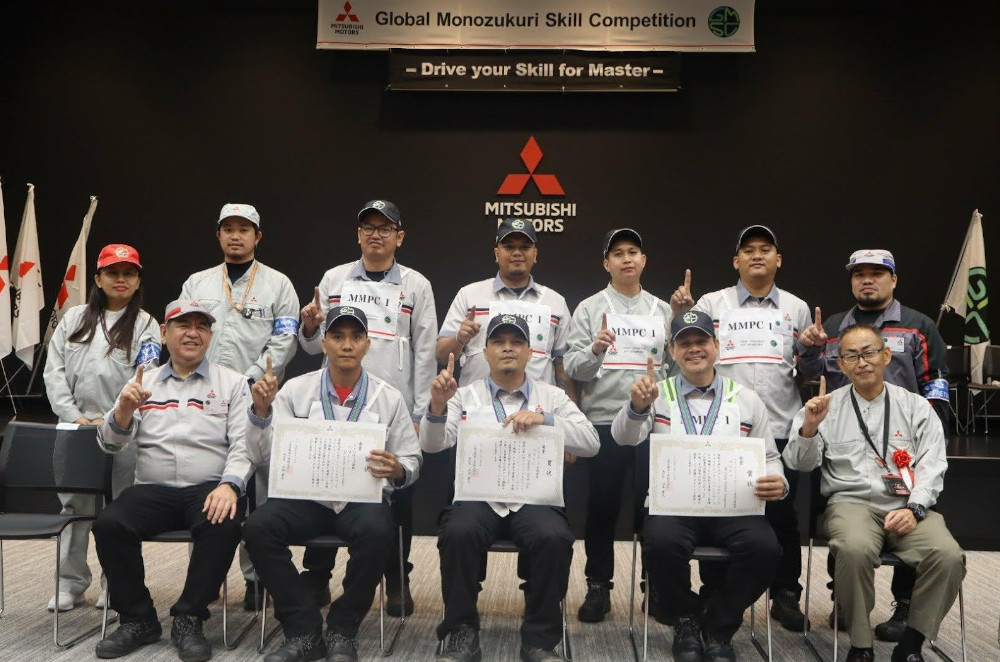 Mitsubishi Motors Philippines bags two golds and one silver at the 8th Global Monozukuri Skill Competition in Japan.
