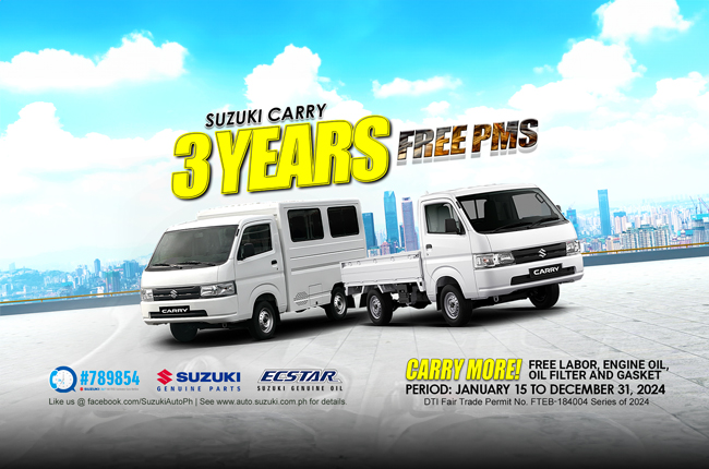 Suzuki Carry promo 2024