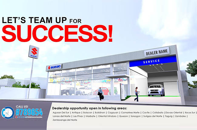 Suzuki Philippines new dealership program