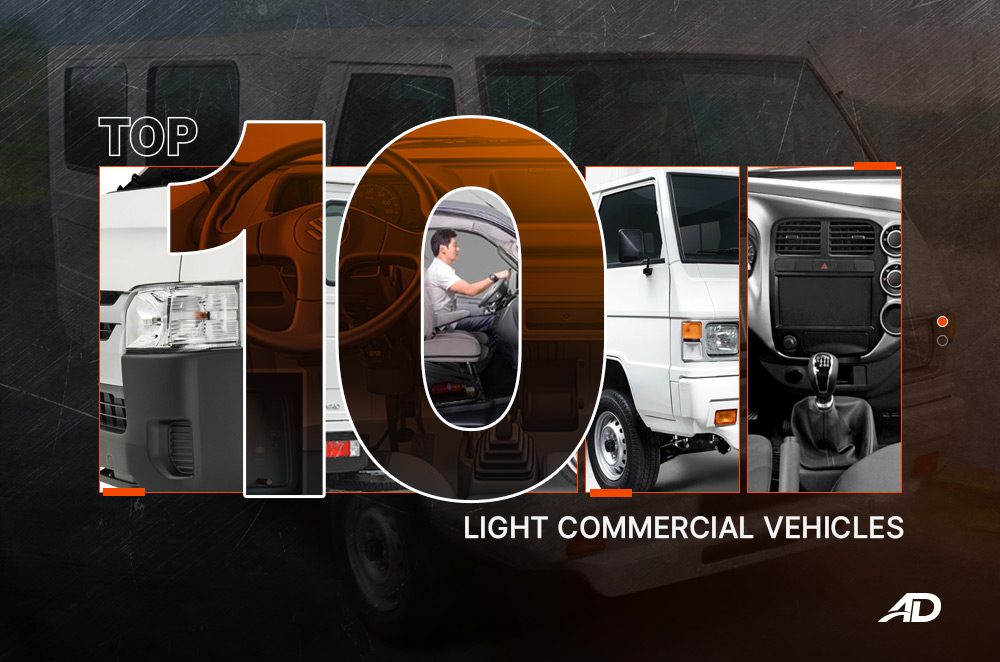 Top 10 light commercial vehicles in the Philippines