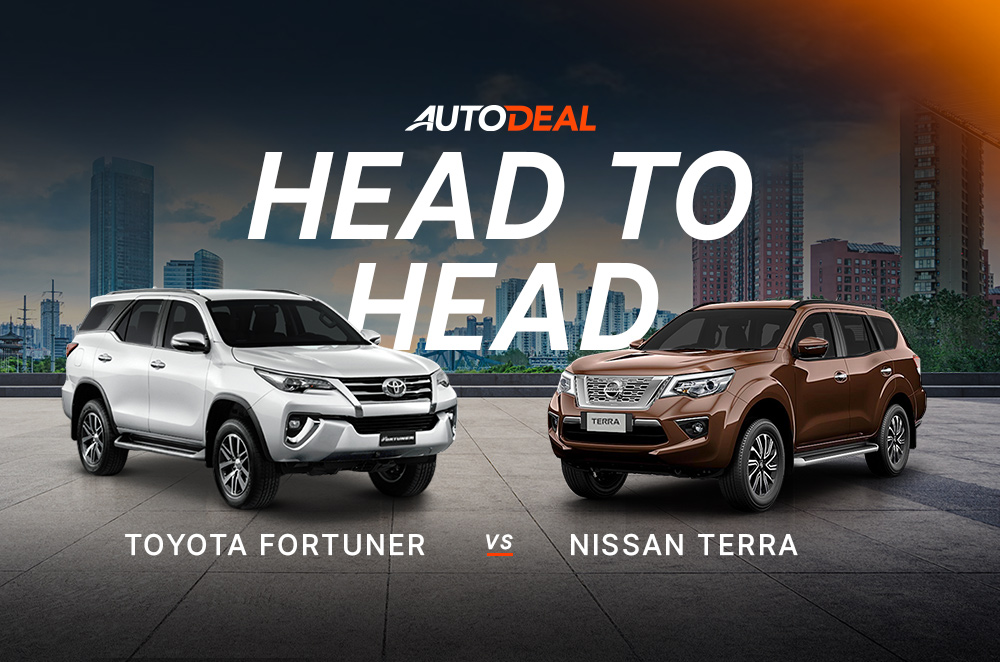 Toyota Fortuner vs. Nissan Terra Head to Head