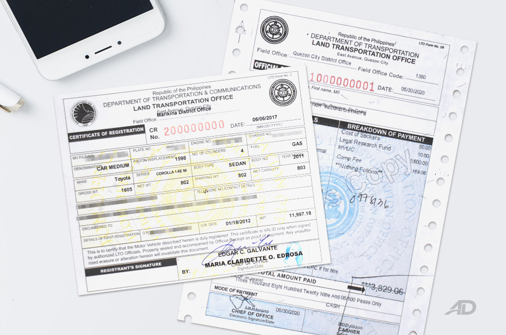 Car registration in the Philippines Everything you need to know