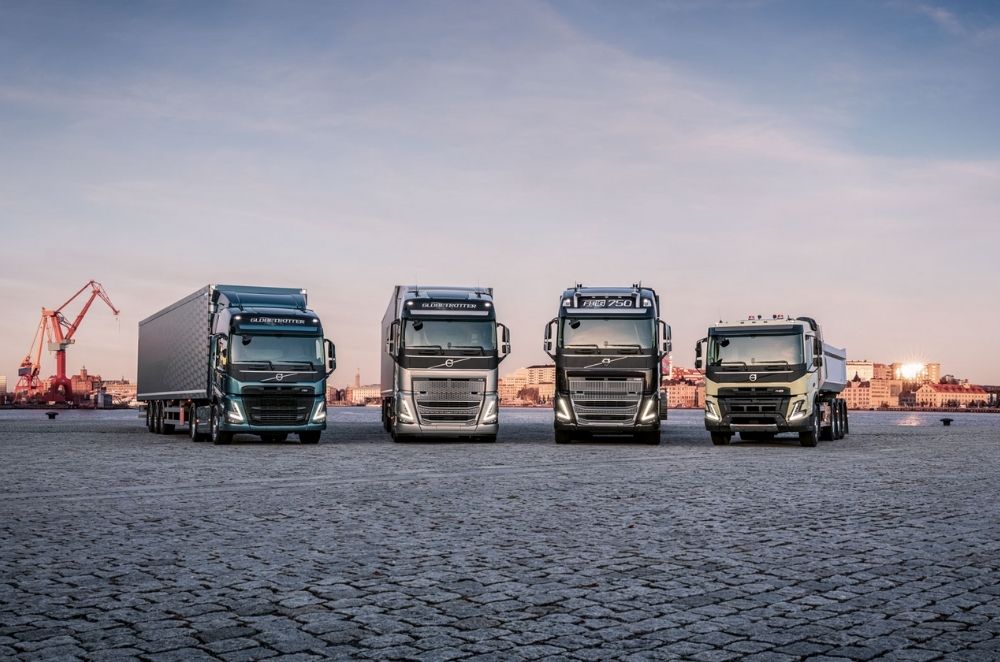 Volvo new truck range