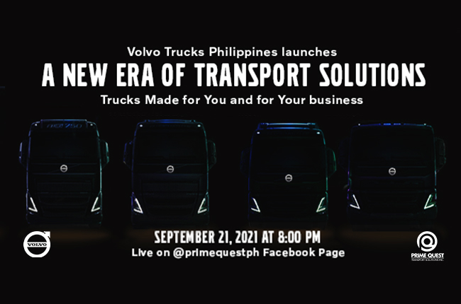 Volvo Philippines to launch a new series of trucks this month